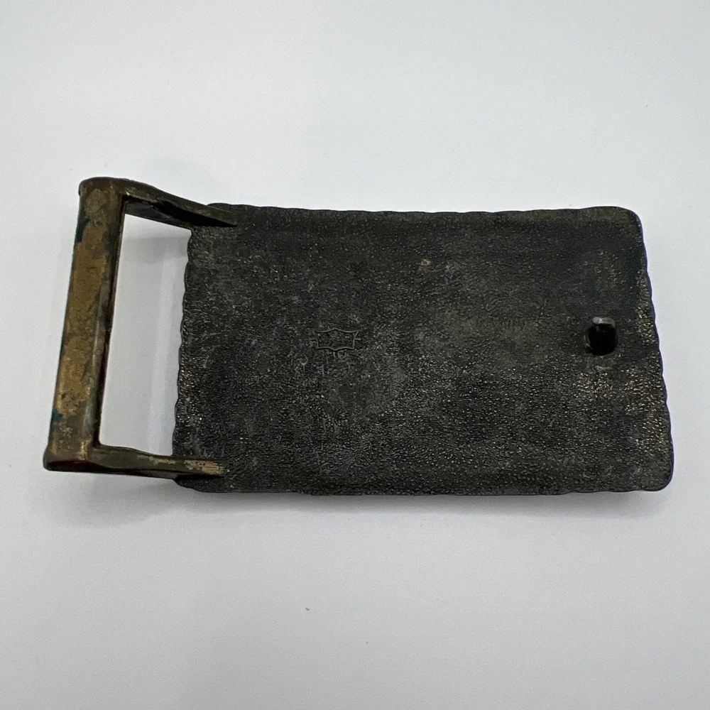 Vintage Levis‎ Flying Eagle Belt Buckle Approx 2 x 3 Rectangle